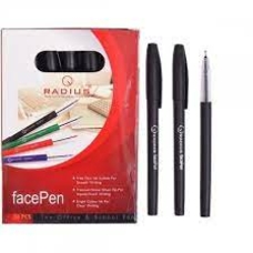 Ручка Face pen упак.50шт.стержень черный