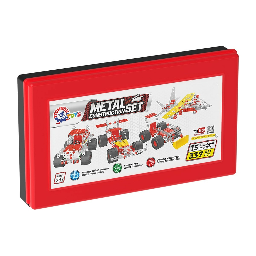 Фото, Відеоогляди конструктор металевий "суперуніверсал технок", арт.0939