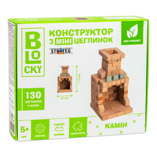 Будівельний набір для творчості з міні-цеглинок BLOCKY Камін Strateg (31025) Будівельний набір для творчості з міні-цеглинок BLOCKY Камін Strateg (31025)