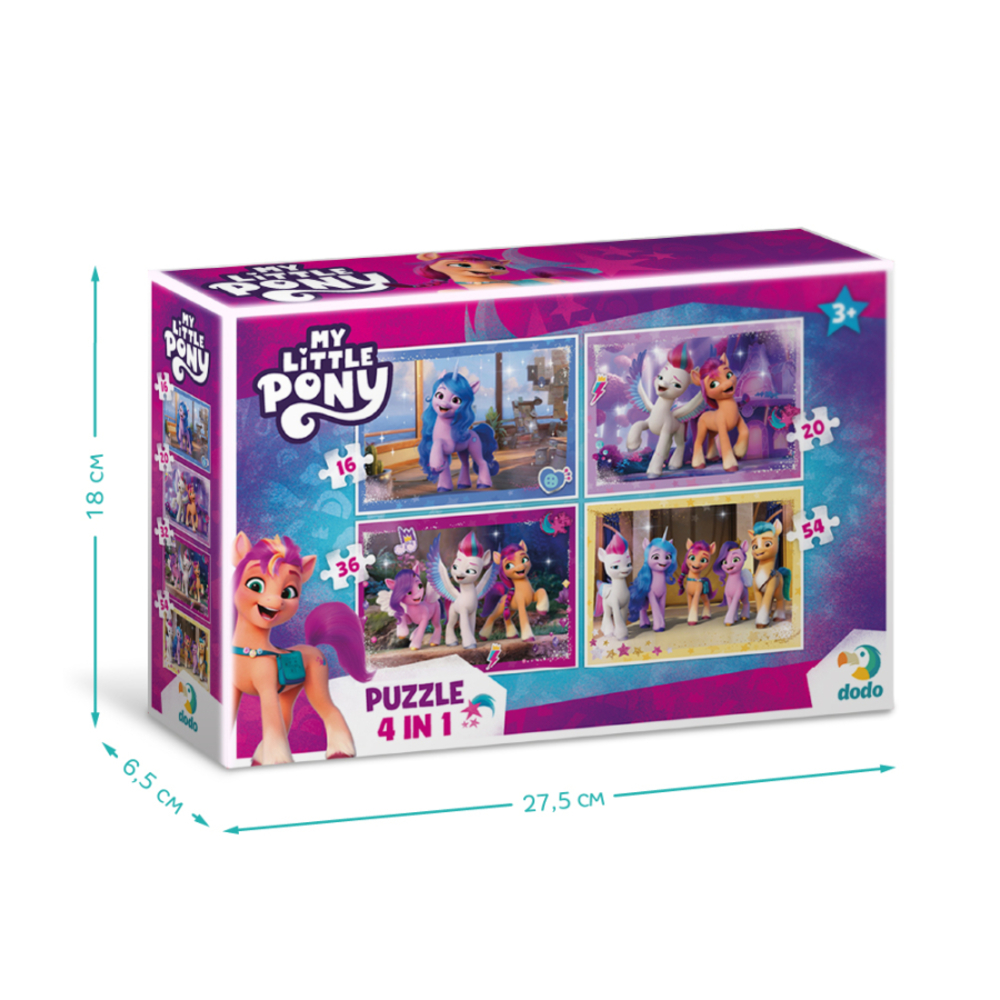 Фото, Видеообзоры пазл 4в1 dodo my little pony нове покоління