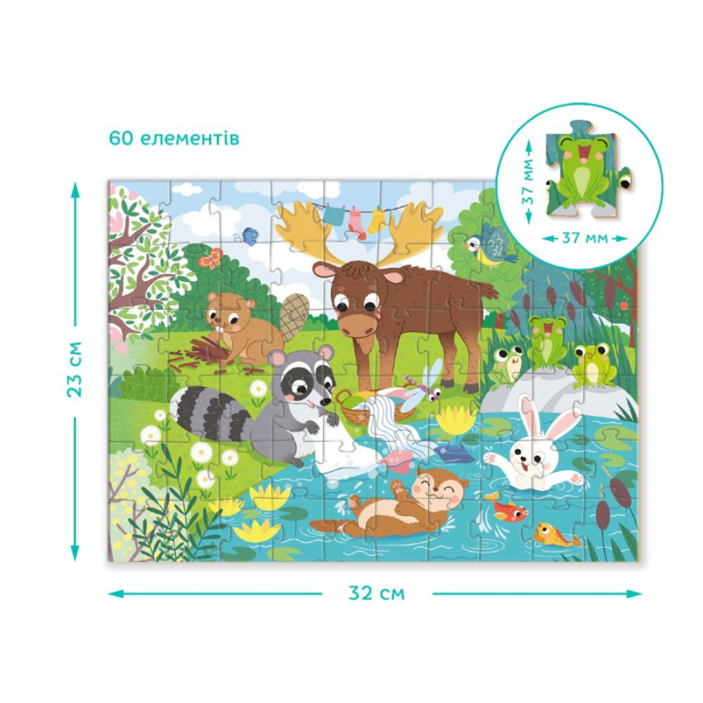 Фото, Видеообзоры набір пазлів dodo пори року