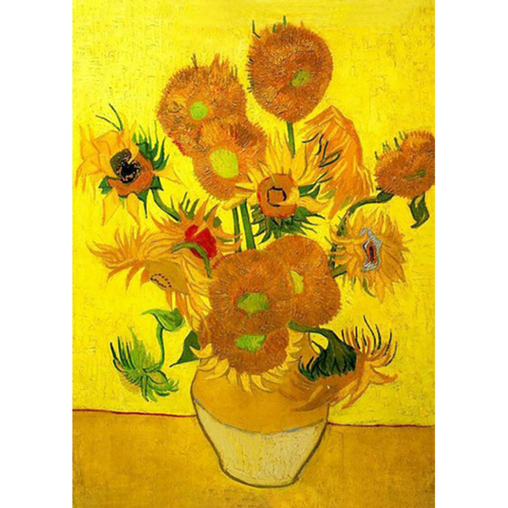 Фото, Відеоогляди алмазна мозаїка strateg преміум натюрморт дванадцять соняшників у вазі без підрамника розміром 30х40 см  (jsdf71988)