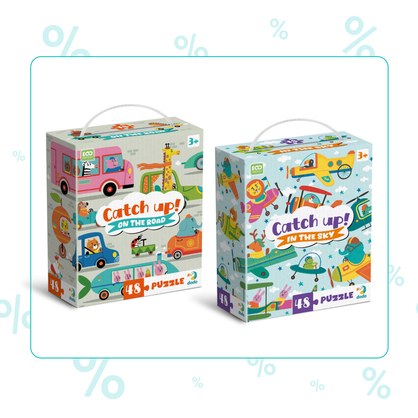 Фото, Відеоогляди набір пазлів dodo наздоганяй