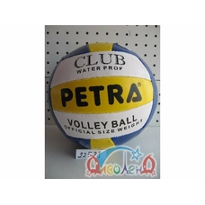 М'яч волейбольний PETRA 5001-7 (100шт) ПВХ, 2 слоя