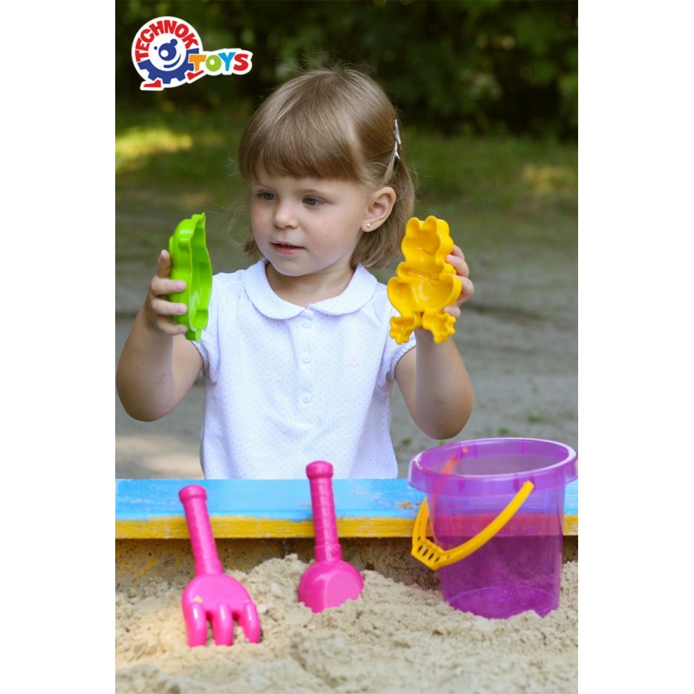 Фото, Видеообзоры іграшка "набір для гри з піском технок", арт.7211