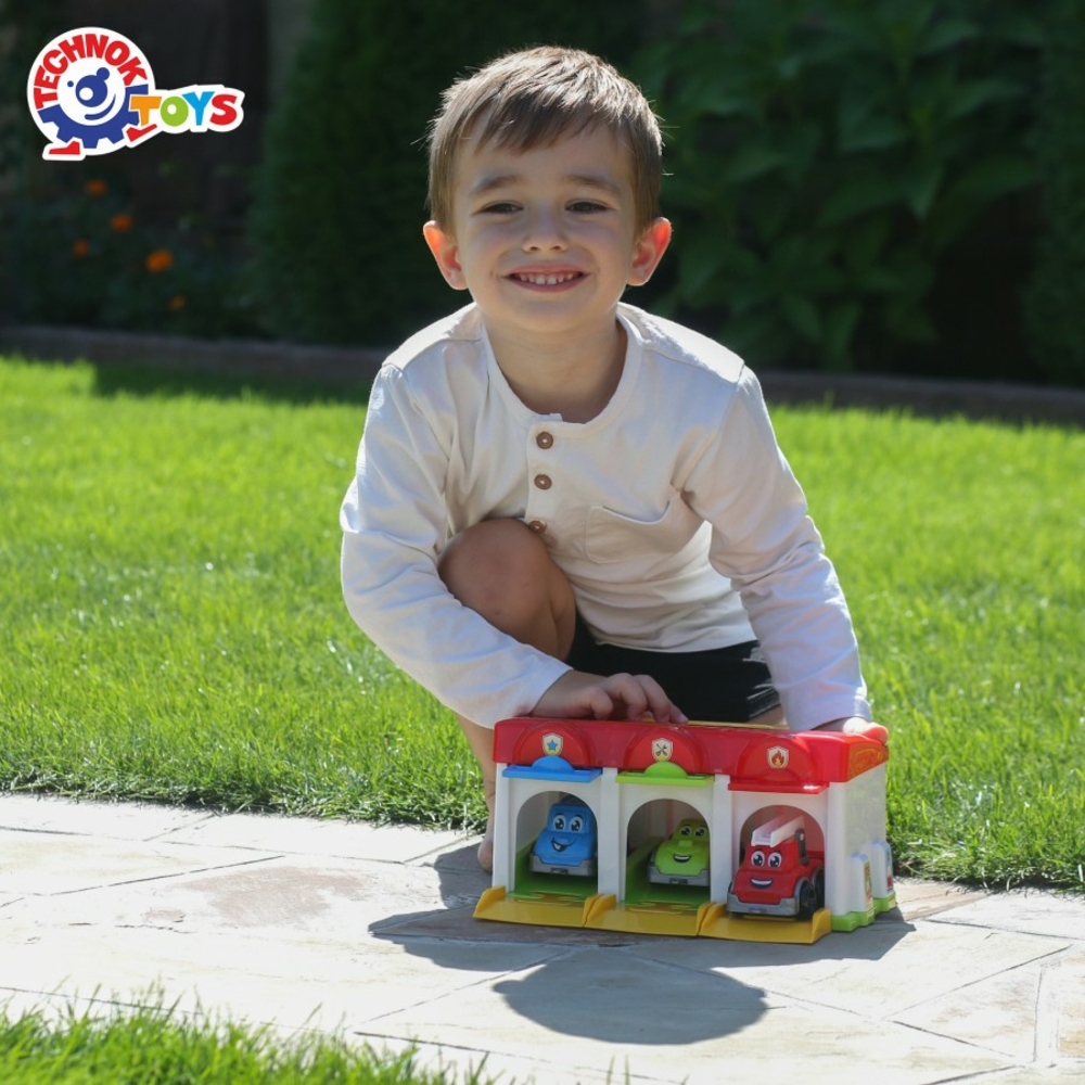Фото, Видеообзоры іграшка "гараж технок", арт. 8416