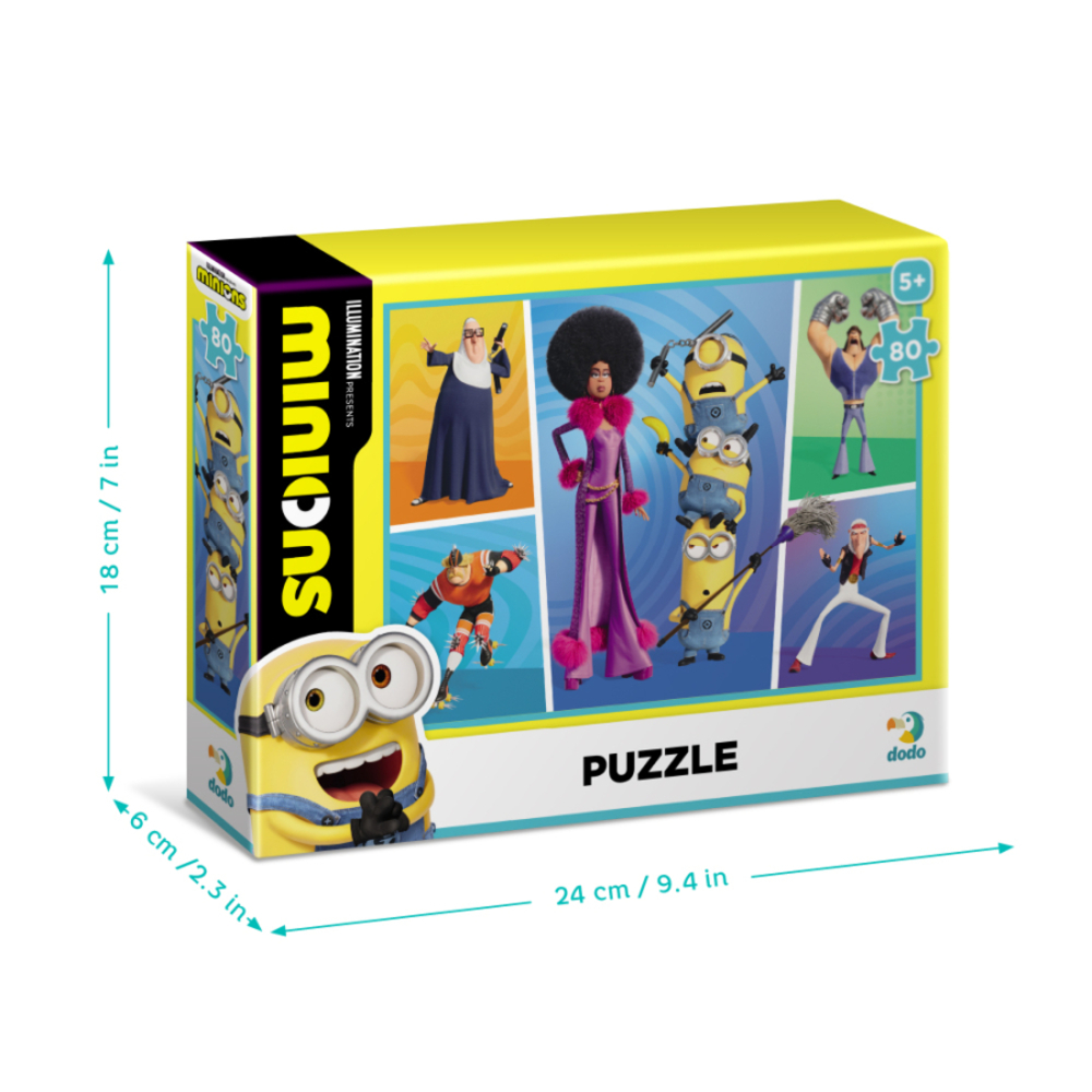 Фото, Видеообзоры пазл dodo minions викриття злодіїв 