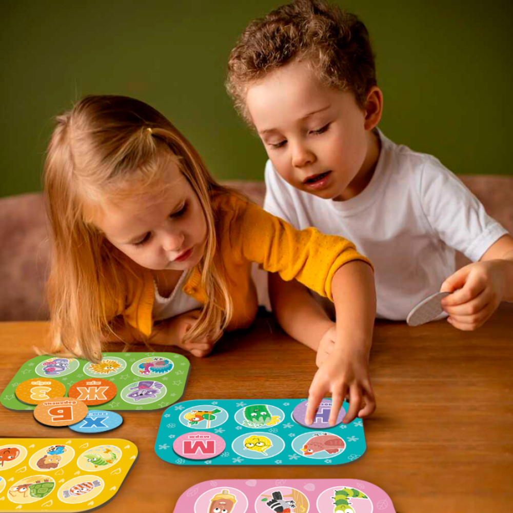 Фото, Видеообзоры настільна гра бінго dodo вивчаємо літери