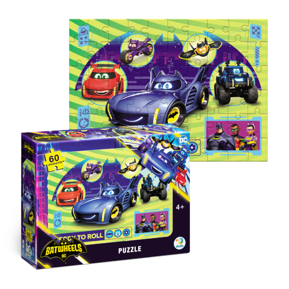 Фото, Видеообзоры пазл dodo batwheels колеса просто хочуть розважитися