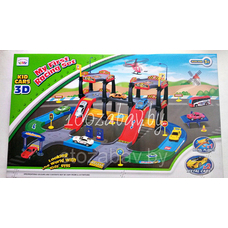 Гараж P1788 (18шт)3машинки,трейлер,в кор. 48*30*5см Гараж P1788 (18шт)3машинки,трейлер,в кор. 48*30*5см