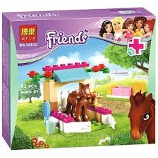 Конструктор BELA 10533 (180шт) FRN, будова, фігурки,  43дет, в кор-ке, 15,5-14-4,5см