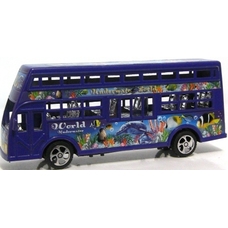 Автобус 8814 (288шт) инер-й, двухэтажный, в кульке, 20-8-4см