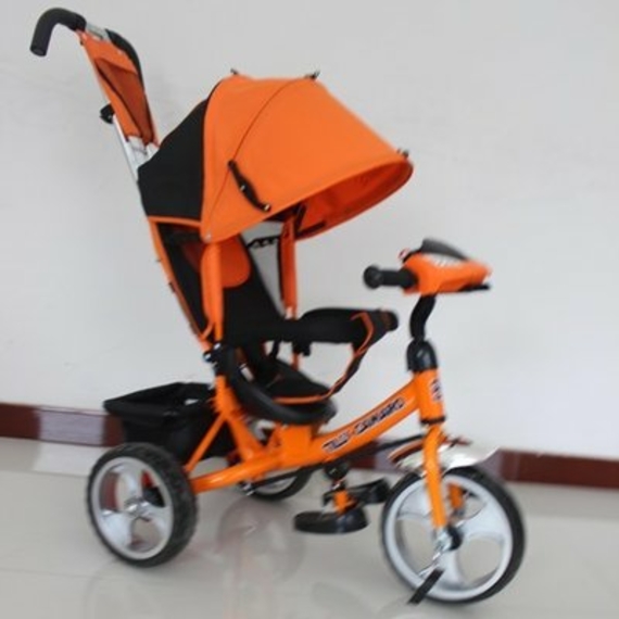 Велосипед триколісний TILLY Camaro T-362 ОРАНЖЕВЫЙ рус.музыка /1/