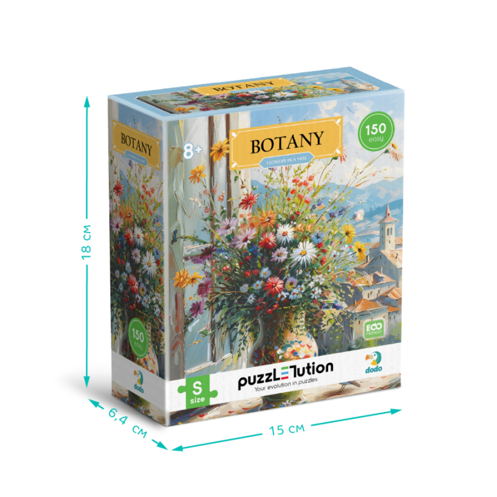 Фото, Видеообзоры пазл dodo ботаніка квіти у вазі