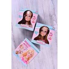 Голова для зачісок арт.448/438 (48шт/2) мікс 4види короб 19*20*9см