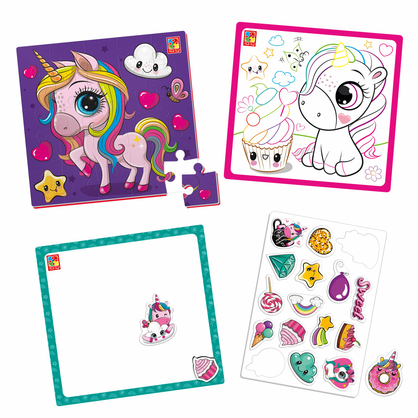 Фото, Видеообзоры набір для творчості vladi toys 4 в 1. райдужні єдиноріжки. vt4210-13