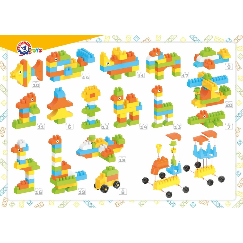 Фото, Відеоогляди іграшка "конструктор технок", арт.7518