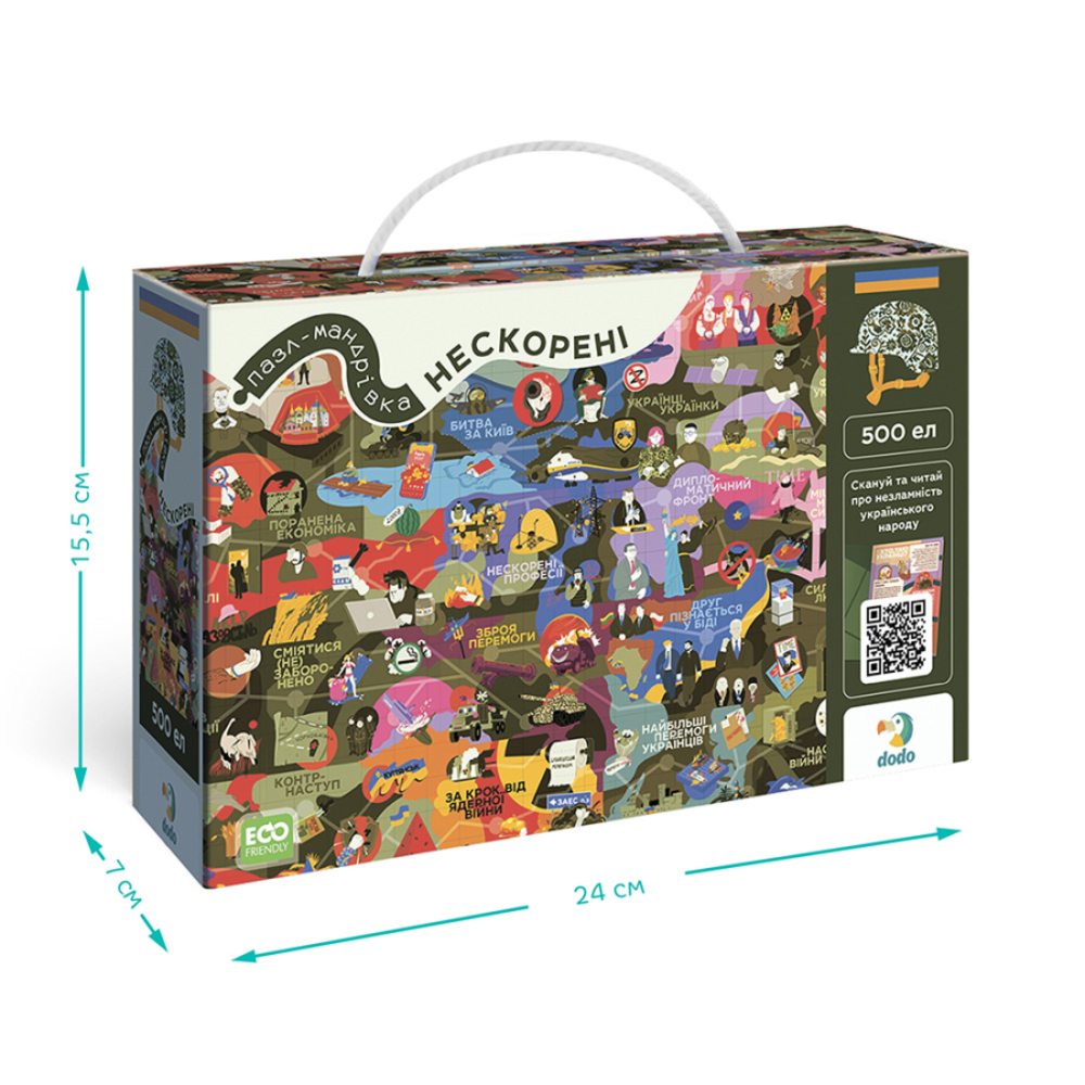 Фото, Видеообзоры пазл dodo нескорені