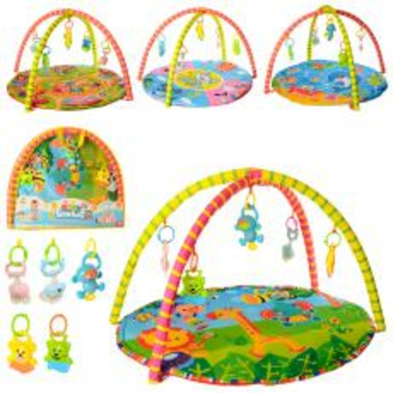 Коврик 604-4-5-6-7-8 В (18шт) дуга підвіска в сумці