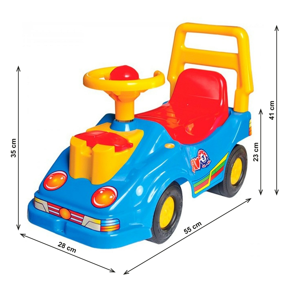 Фото, Видеообзоры іграшка "автомобіль для прогулянок з телефоном технок", арт.2490