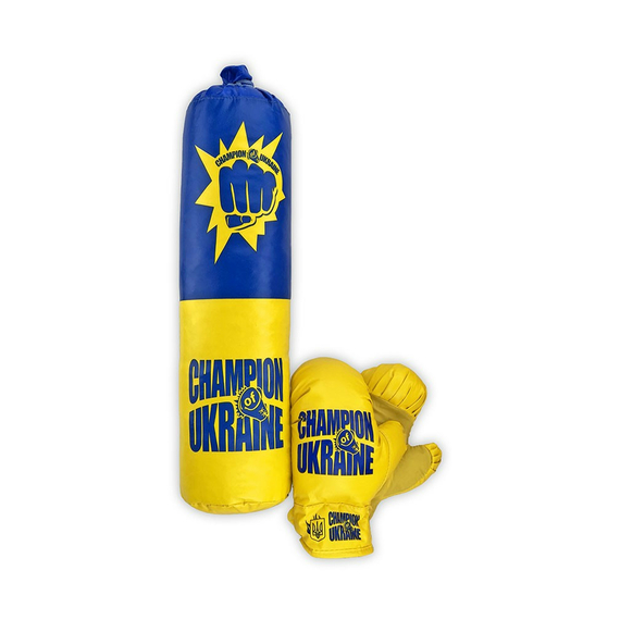 Боксерский набор Champion of Ukraine средний арт. M-UA