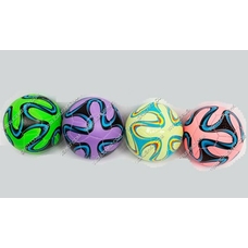 М'яч футбол M0109 (60шт) TPU 320 грам, 4 кольори mix