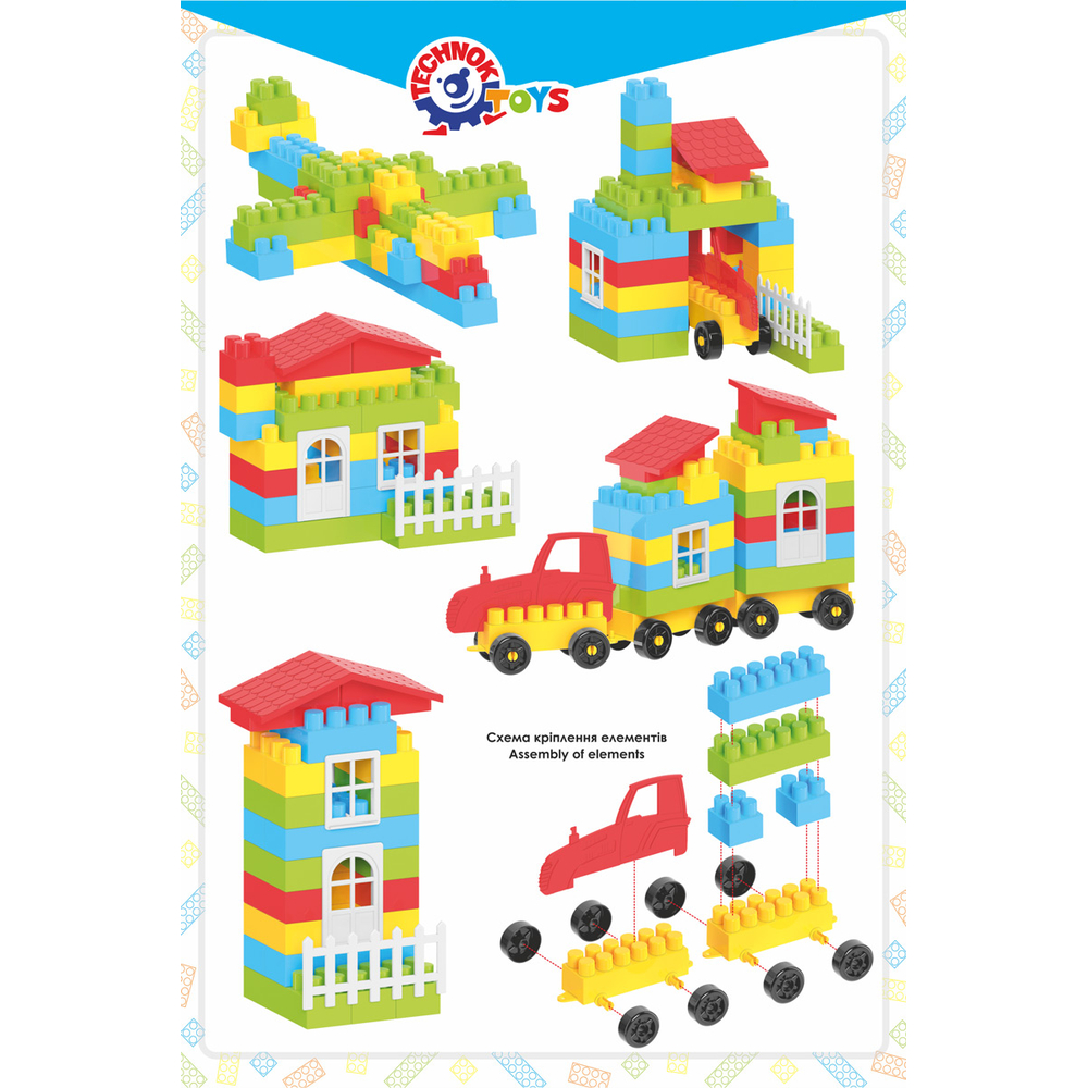 Фото, Відеоогляди конструктор "техно 1 технок", арт.0496