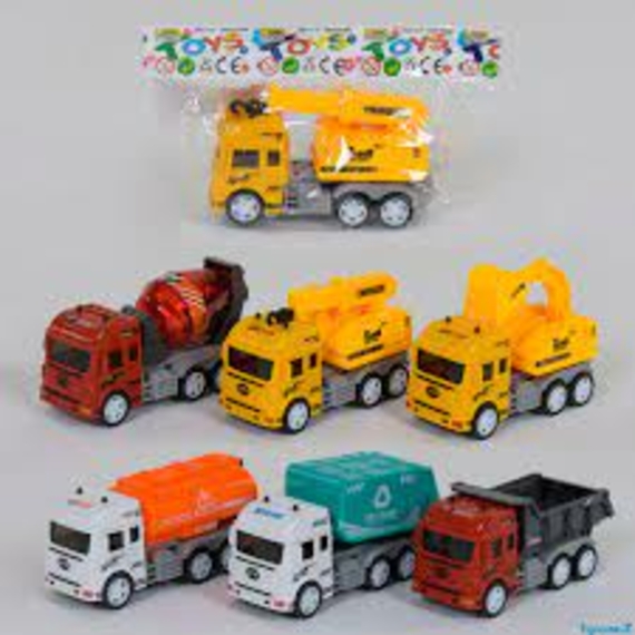 Спецтехніка JW567-012 (360/2), 6видів, інерція, в пакеті