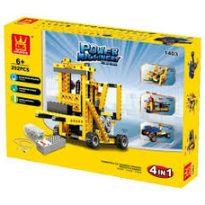 Конструктор на керуванні Wange Навантажувач 4 в 1 (1403)