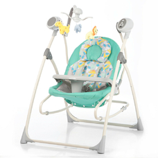 Колискова-качели CARRELLO Nanny 3в1 CRL-0005 Grey Dino /1/ MOQ