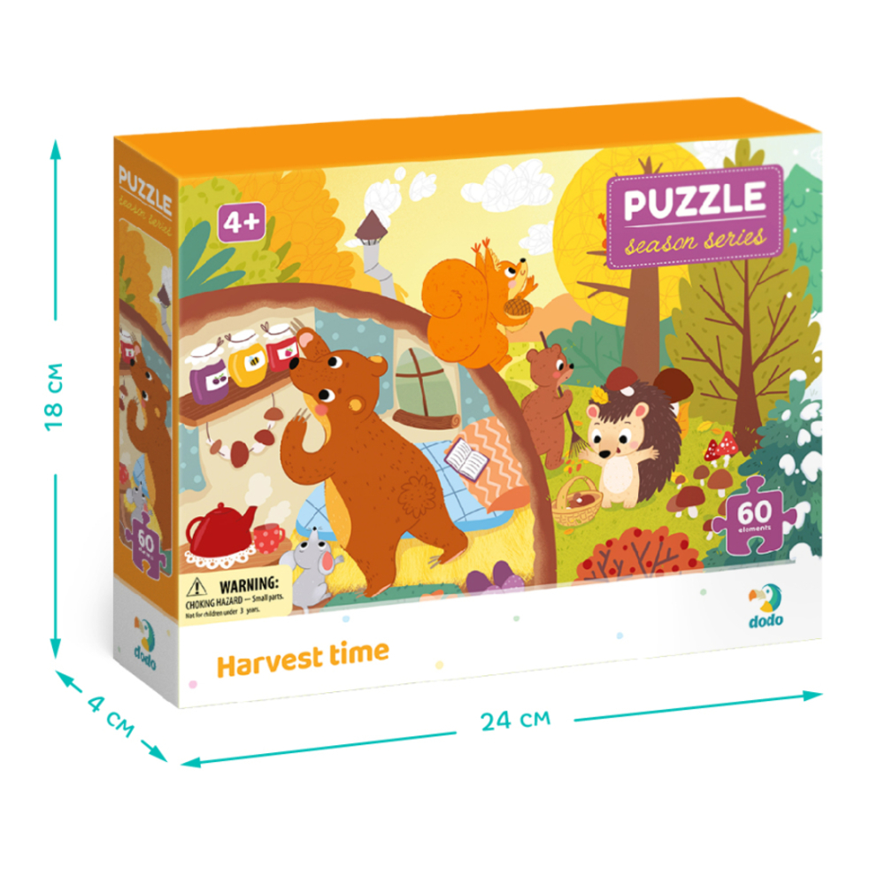 Фото, Видеообзоры пазл dodo прибирання в лісі