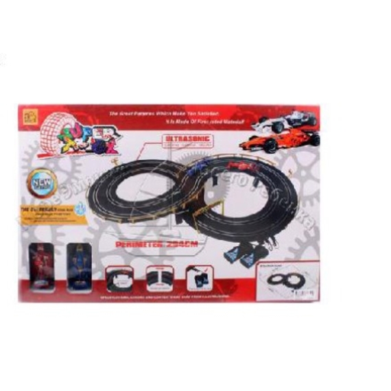 Трек LF 889 (24шт) ручной генератор, 2 машинки, в кор-ке, 53-35-5см