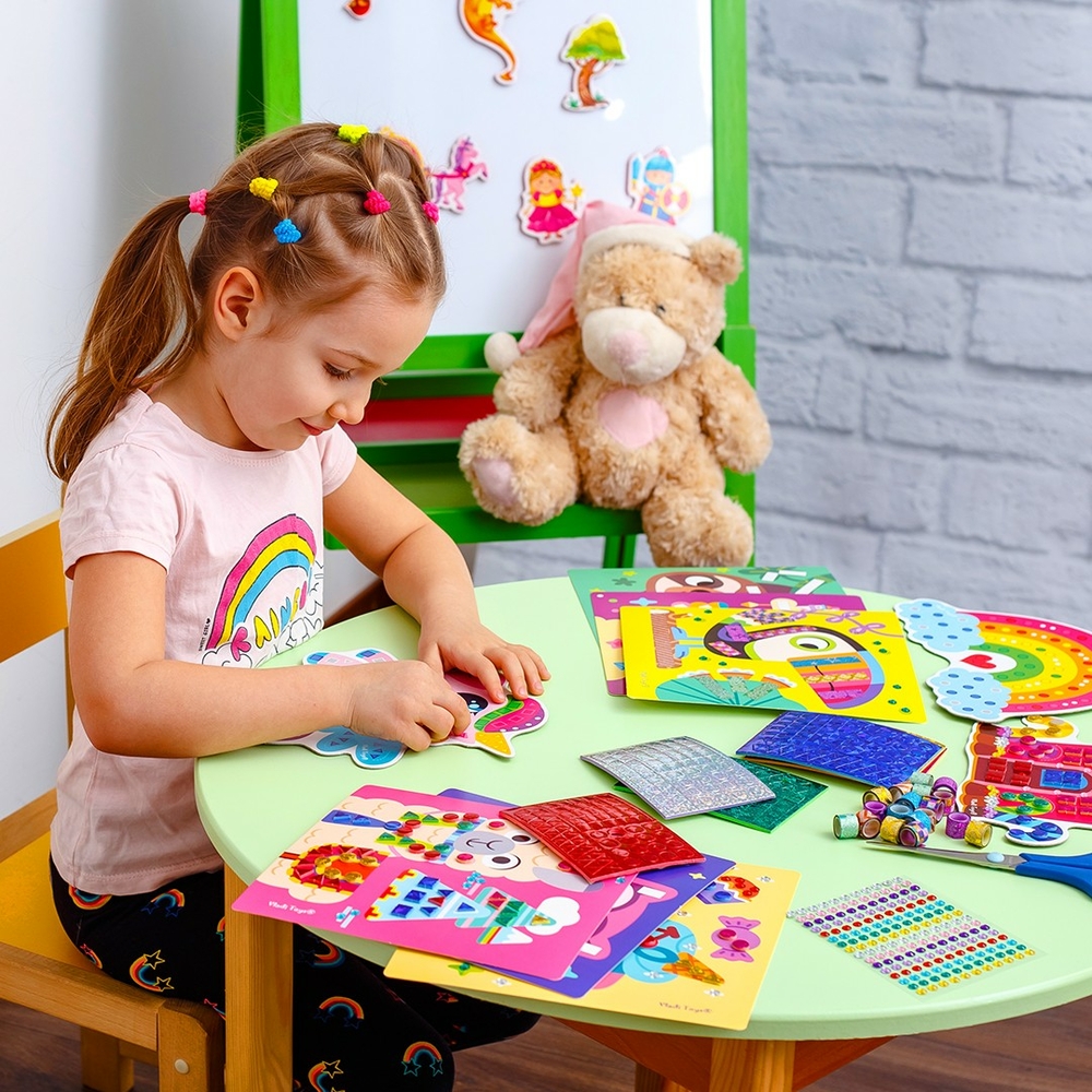 Фото, Видеообзоры набір для творчості "creative box. єдиноріг" vladi toys vt4433-07