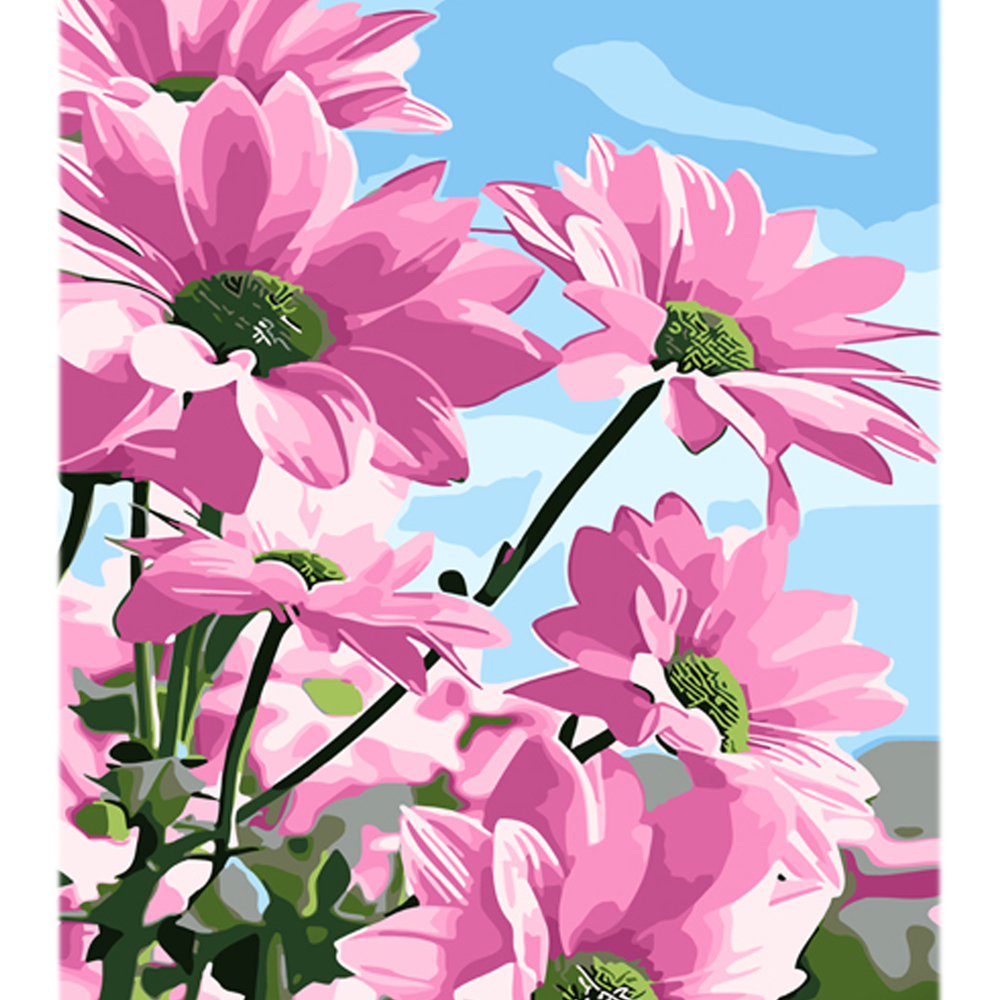 Фото, Відеоогляди картина за номерами strateg преміум танець пелюсток з лаком та з рівнем розміром 30х40 см (ly10)