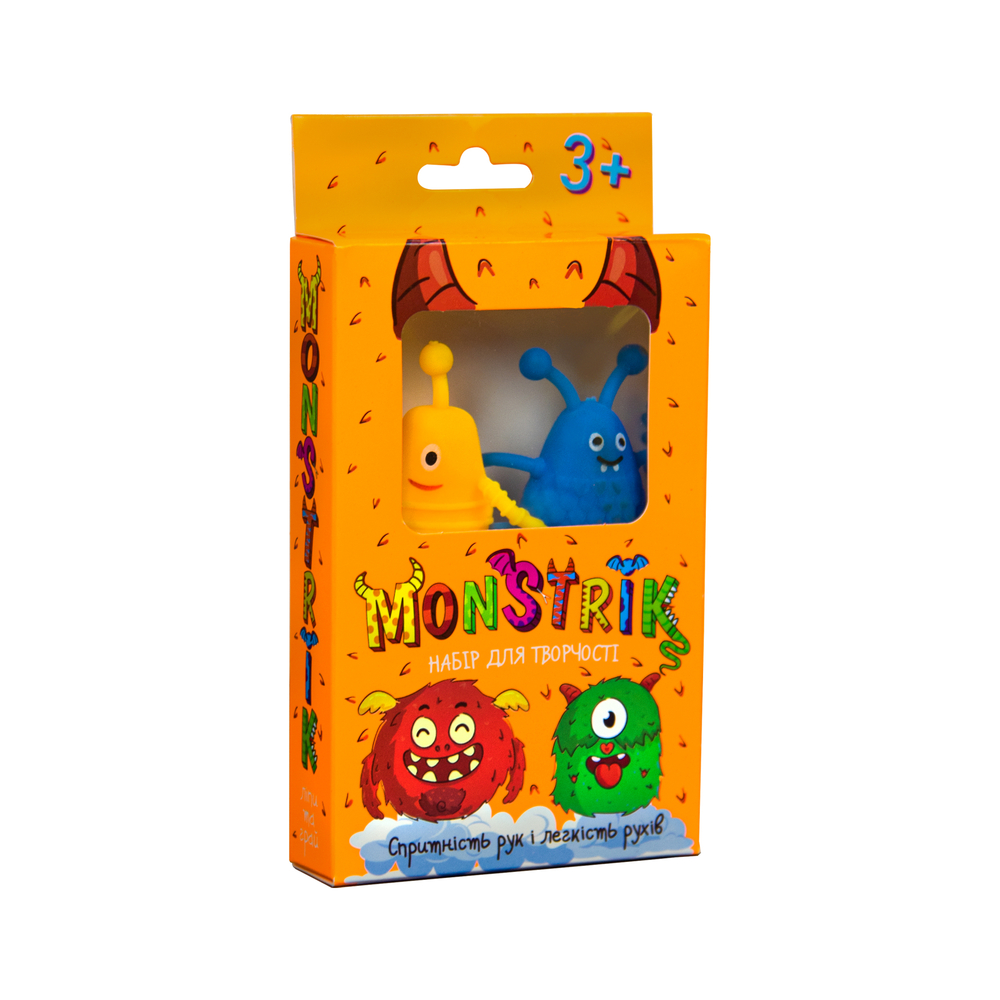 Фото, Видеообзоры набір для творчості strateg монстрик українською мовою (71823)