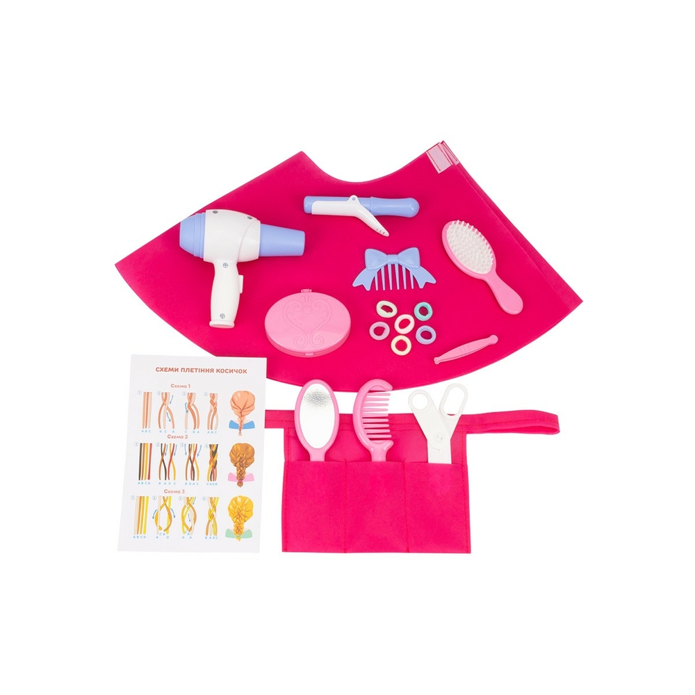 Фото, Видеообзоры іграшка "набір перукаря технок", арт.9314