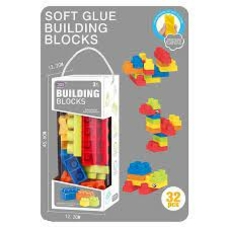 Конструктор 66133-7 (48/2) 32 деталі, силіконовий, в коробці