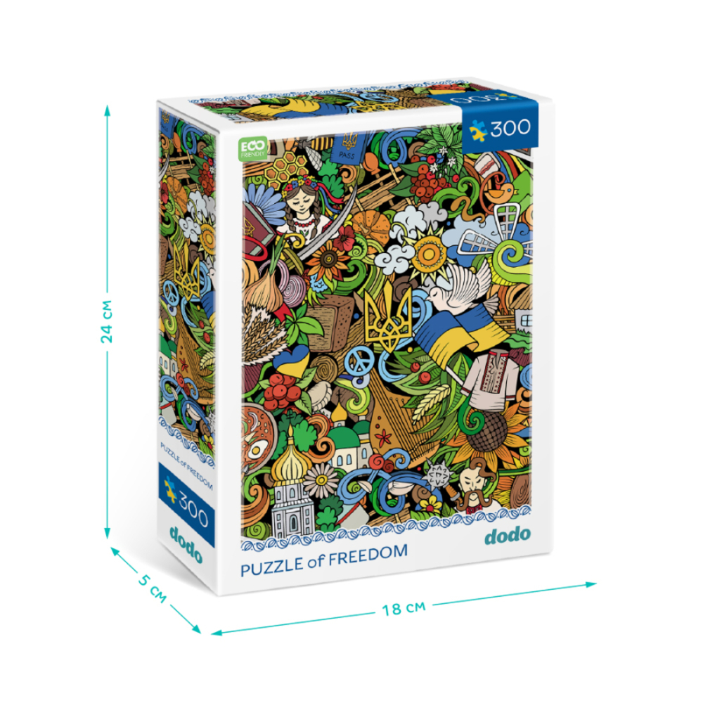 Фото, Відеоогляди пазл dodo український настрій