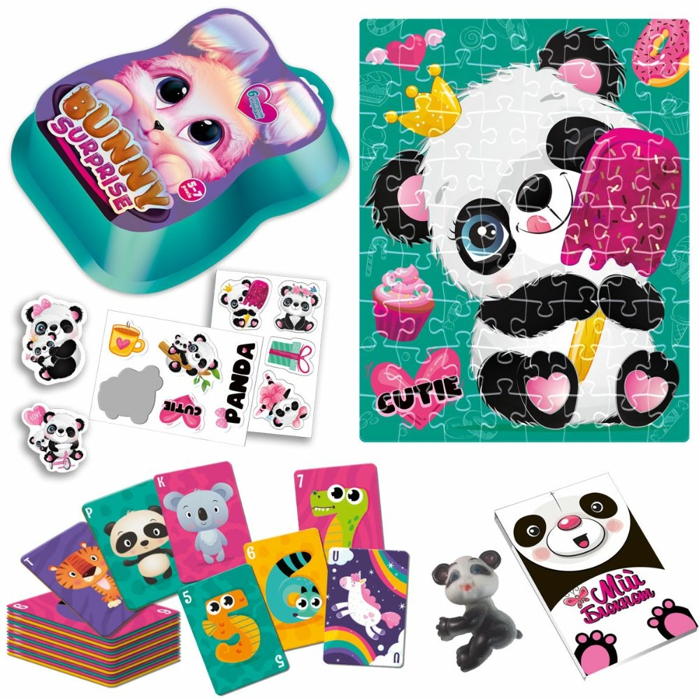 Фото, Видеообзоры набір для творчості vladi toys із сюрпризами "bunny surprise. фіолетовий" vt8080-13