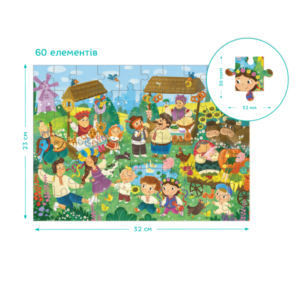 Фото, Видеообзоры пазл dodo сорочинський ярмарок