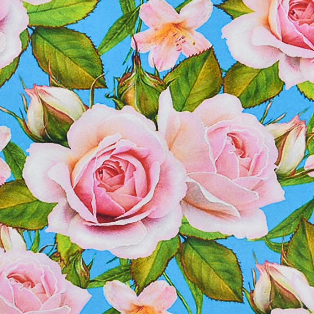 Фото, Відеоогляди алмазна мозаїка strateg преміум рожеві пелюстки  розміром 30х30 см (hee16327)