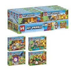 Конструктор MG823 (30/2) 4 в1, герої, 8шт в блоці