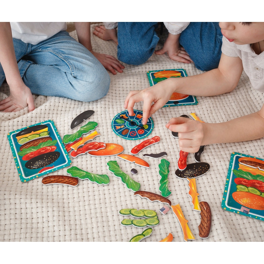 Фото, Відеоогляди гра магнітна «бургер» vt2310-06