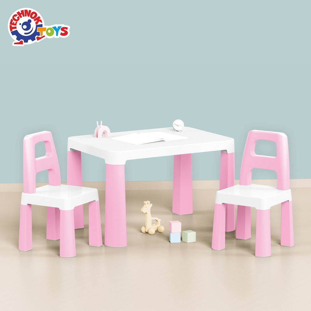 Фото, Видеообзоры дитячий стіл з двома стільцями техноk, арт.0457