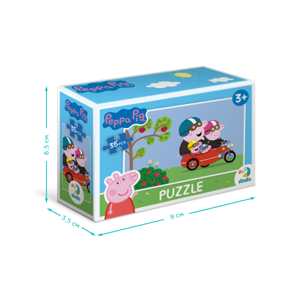 Фото, Видеообзоры пазл-міні dodo peppa pig подорож на мотоциклі