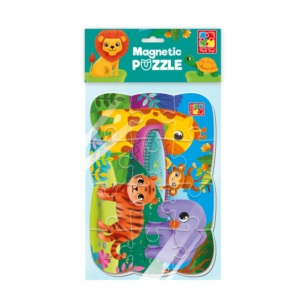 Фото, Видеообзоры гра розвиваюча vladi toys пазли м'які магнітні а5 малюк зможе "зоопарк" vt3205-90