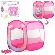 Намет МР0643 (6шт) 90-90-70см, кульки, 2 входи, вікна-сітки, 5шт, кор Намет МР0643 (6шт) 90-90-70см, кульки, 2 входи, вікна-сітки, 5шт, кор