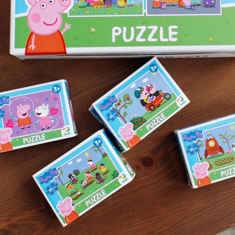 Фото, Видеообзоры пазл-міні dodo peppa pig подорож на мотоциклі