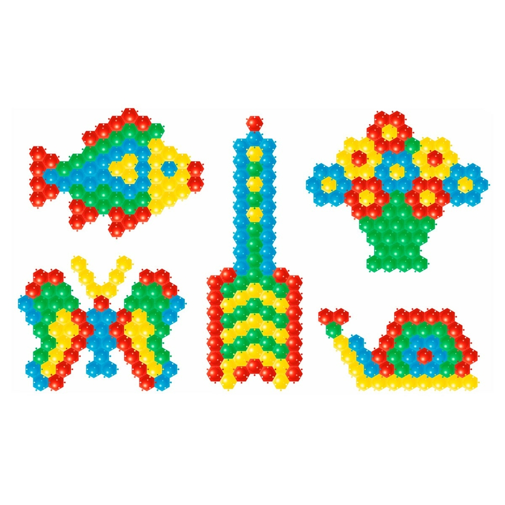 Фото, Відеоогляди іграшка мозаїка-пазли "килимок технок", арт.3626