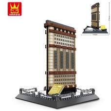 Конструктор Wange Архитектура Небоскреб Flatiron Building Нью-Йорк 4220